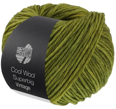 Produktbild von Lana Grossa - Cool Wool Superbig Vintage 7261 oliv
