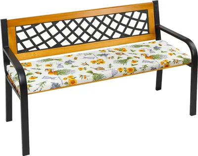 Immagine prodotto di Panchina liscia - 40x120 cm - Viola,Giallo