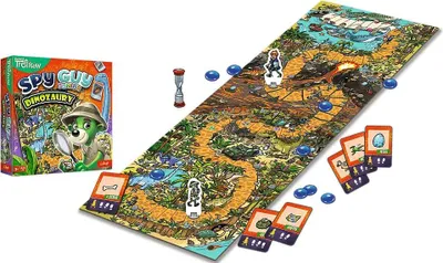 Produktbild von Trefl Familienspiel Spy Guy Junior Dinosaurier Spiel
