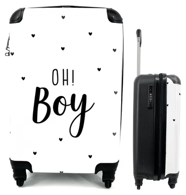 Productafbeelding van Kindertrolley met Quotes, Handbagage Formaat