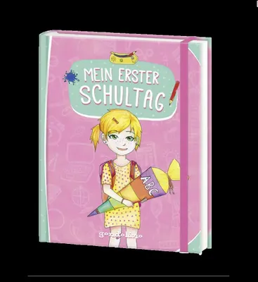 Produktbild von Mein erster Schultag - Für Mädchen (rosa)