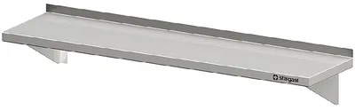 Immagine prodotto di Scaffale a parete con staffe, 800x400x170 mm, saldato