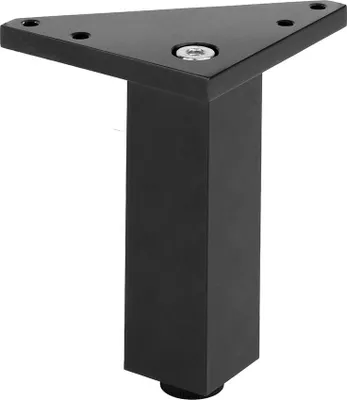 Image de Pied de meuble FA002 120 mm réglable noir mat