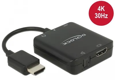 Produktbild von Delock 4K compact - HDMI-Audiosignal-Extractor