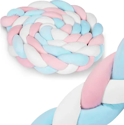 Produktbild von Ricokids nárazník do detskej postieľky 3m - modrý a ružový