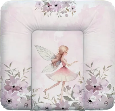 Obrázek produktu pro CEBA BABY Podložka přebalovací měkká střední (75x72) Basic Meadow Fairy