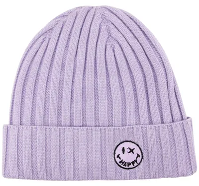 Produktbild von Strickmütze gefüttert mit warmem Innenfutter, One-Size Beanie Schwarz