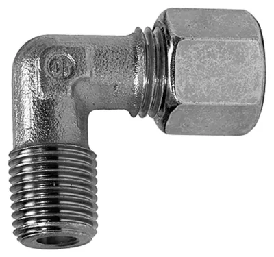 Produktbild von Riegler Winkel-Einschraubverschraubung, R 1/2 a., Rohr-Ø 10, Stahl verz.