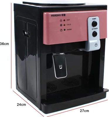 Image de Fontaine à eau, chargement par le haut en acier inoxydable, violet, 3 températures (chaud/froid/chaud), 1,2-5 gallons, prise US/EU, type 3