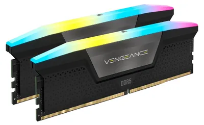 Zdjęcie produktu dla DDR5 32GB PC 5600 CL40 CORSAIR KIT (2x16GB) VENGEANCE RGB b retail