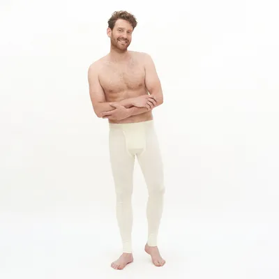 Produktbild von Herren-Lange Unterhose „Jonathan“ in Natural von Living Crafts