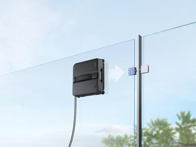 Produktbild von MOVA N1 Schwarz Fensterputzroboter