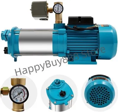 Immagine prodotto di Pompa centrifuga autoaspirante - 1300 W - Acciaio inossidabile - 4000 litri/ora - Per giardino e casa