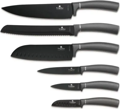Produktbild von Messerset 6-teilig anthrazit Kollektion