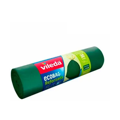 Image de Sac Poubelle Vileda Ecobag 30l Résistance Renforcée Et écoconception - Vileda