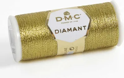 Immagine prodotto di DMC Diamant – Filato da ricamo metallizzato sottile (D3852)