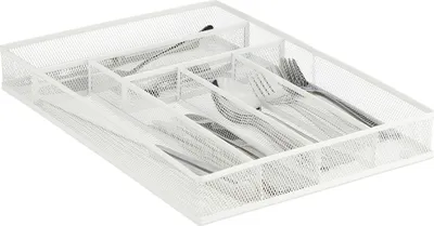 Produktbild von relaxdays Besteckkasten 6 Fächer Metall