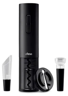 Elektrische Kurkentrekker Set, 6-in-1, USB-C, Vakuumversiegelung, LED