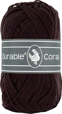 Produktbild von 50g Strick- u. Häkelgarn Durable Coral Baumwolle Sommergarn 90 Farben