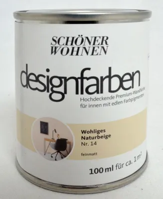 Produktbild von Designfarbe Wohliges Naturbeige 100 ml
