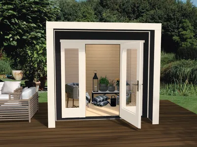 Produktbild von weka Designhaus 263 Gr.1 Anthrazit, ET, 2 Fensterpaneele
