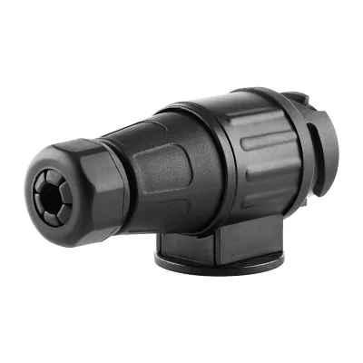 Zdjęcie produktu dla 12V 13-pinowa wtyczka elektryczna do przyczepy Plastikowy 13-biegunowy adapter złącza okablowania Czarny