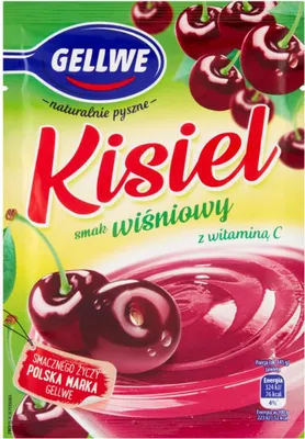 Obrázok produktu pre GELLWE Kisiel s príchuťou čerešní 38 g