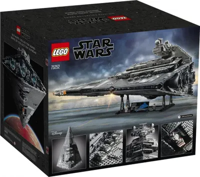 Produktbild von LEGO 75252 Star Wars Imperialer Sternzerstörer großes Bauset für Teenager und Erwachsene