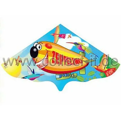 Produktbild von Einlinien-Kinderdrachen Zeppelino 115 cm