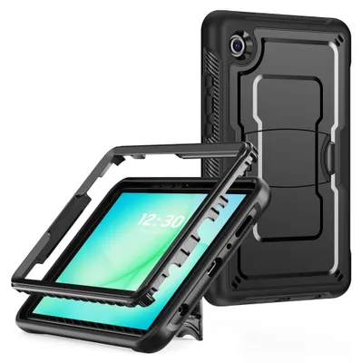 Produktbild von Tablet Hülle Stoßfest für Samsung Galaxy Tab A11 / A9 mit Stand & Schultergurt