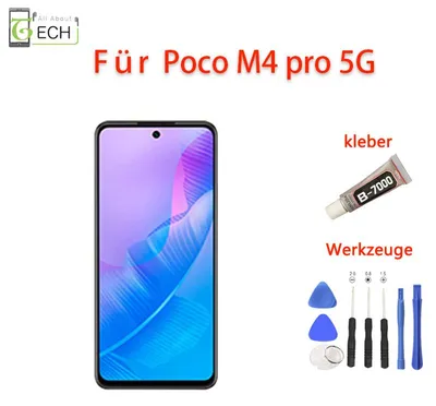 Produktbild von Für Xiaomi Redmi Poco M4 Pro 5G 21091116AG LCD Display