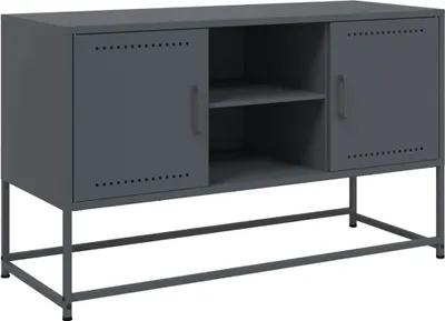 Obrázek produktu pro vidaXL TV skříňka antracitová 100,5x39x60,5 cm ocelová