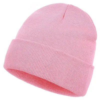 Produktbild von Strickmütze Beanie Herren Damen Einheitsgröße Rosa für Kalte Tage Outdoor