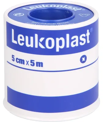 Produktbild von Leukoplast wasserfest 5 cm x 5 m zur Fixierung von Verbänden, 1 St. Pflaster