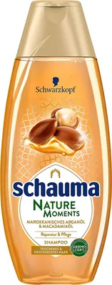 Produktbild von Schauma Natur Momente Marokkanisches Arganöl und Macadamiaöl 400ml