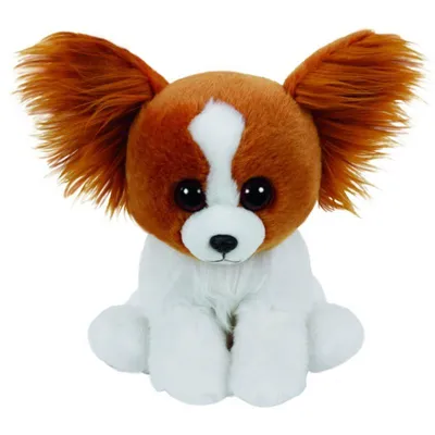 Image de TY 41206 - Barks - Chien marron, 15 cm, Beanie Babies