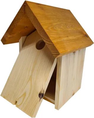 Produktbild von Nistkasten für Wildvögel 26 x 19,5 cm Einflugloch Ø 2,8 cm natur