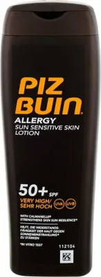 Produktbild von Piz Buin Allergy, Sonnenschutzlotion, Körper, Flasche, Feuchtigkeitsspendend, Schutz, Empflindliche Haut, 200 ml