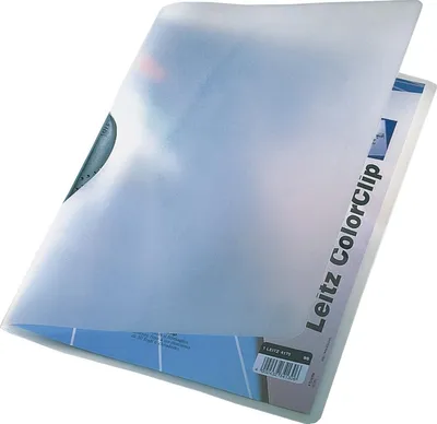 Immagine prodotto di 6x LEITZ 41750085 Clip raccoglitore ColorClip DIN A4 PP grigio clip