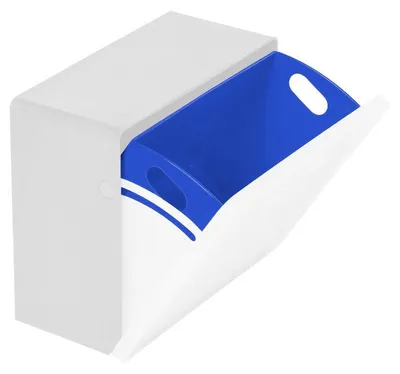 Produktbild von VERMOP Einsatz blau für Klappbox, 26 x 11 x 22 cm | 1 Stück