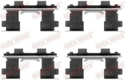 Obrázok produktu pre Súprava brzdových doštičiek QUICK BRAKE 109-1253