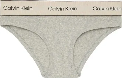 Zdjęcie produktu dla Calvin Klein LV00QF8598P7A, Majtki, Dorosły, Damski, Szary, LKA, Bawełna, Elasthan