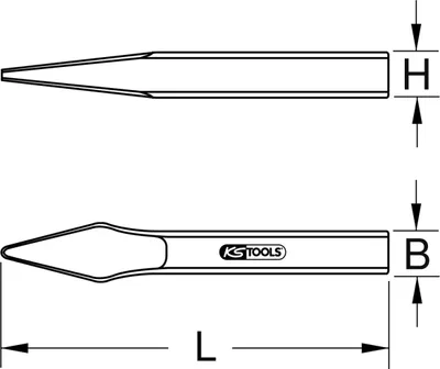 Immagine prodotto di Scalpello per calcestruzzo BRONZEplus, 380 mm