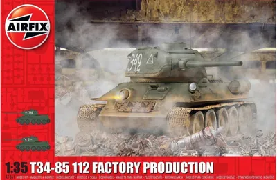 Produktbild von Airfix A1361, Tank model, Montagesatz, 1:35, T34-85, Unisex, Kunststoff