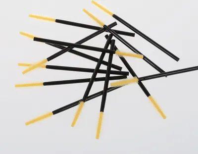 Image de Extension de cils Brosse à cils Brosse à mascara Brosse en silicone
