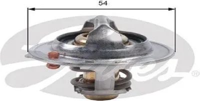 Produktbild von GATES Thermostat Kühlmittel 90°C für HYUNDAI Tucson (TL, TLE) für KIA SPORTAGE (SL)