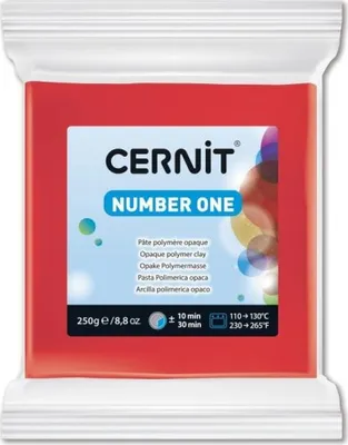 Immagine prodotto di CERNIT NUMERO UNO 250g rosso