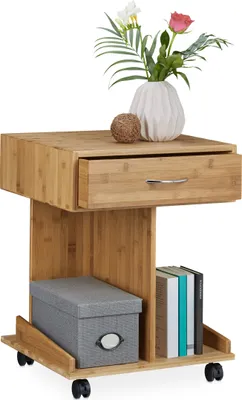 Obrázek produktu pro relaxační stolek s kolečky ROLLI bambus