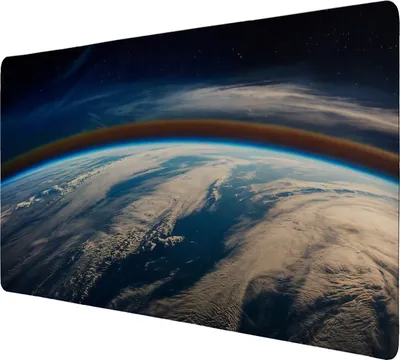 Produktbild von Erdatmosphäre Weltraum Schreibtischunterlage 89x40cm XXL Mauspad - Kosmische