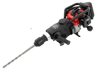 Image de Marteau piqueur, puissance 1 000 W, moteur 2 temps de 33 cm³, noir et rouge